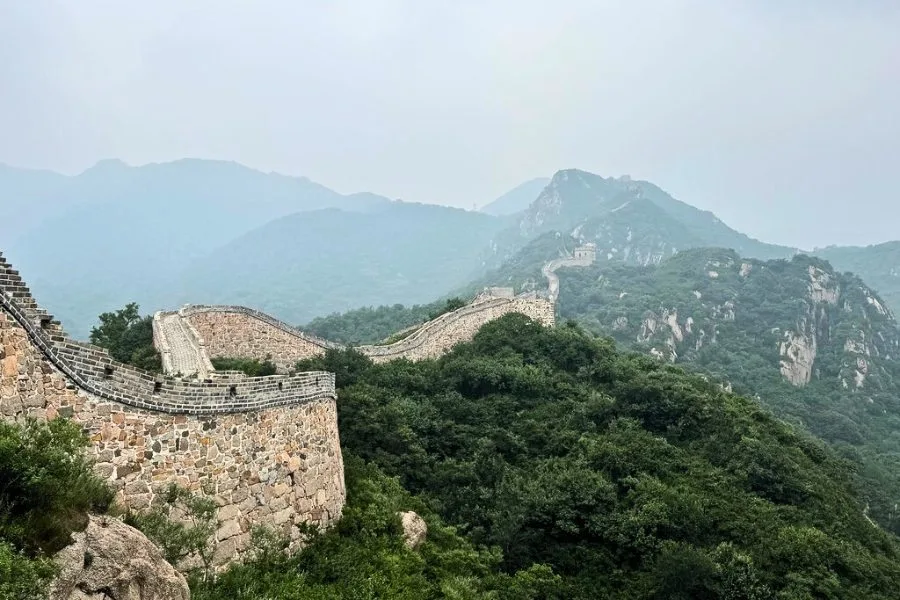 badaling great wall beijing china