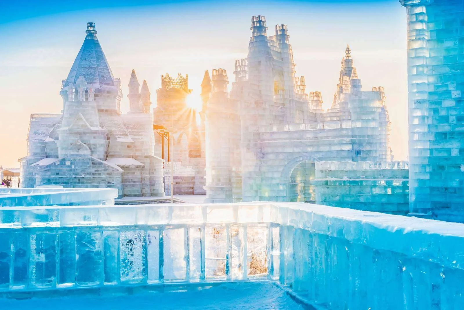 Winter in the North:  Harbin Ice Lanterns and Hiking