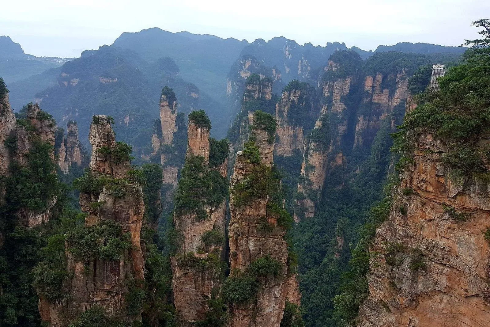 China’s Avatar Mountains Zhangjiajie